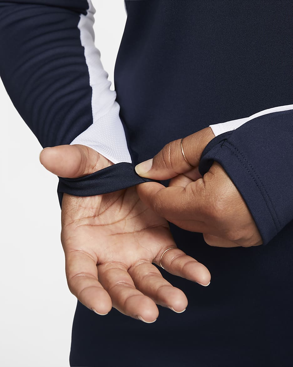 Nike football academy quarter zip drill top best sale